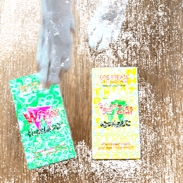 Dog enjoying W'ZIS Sample Box treats in a customer video