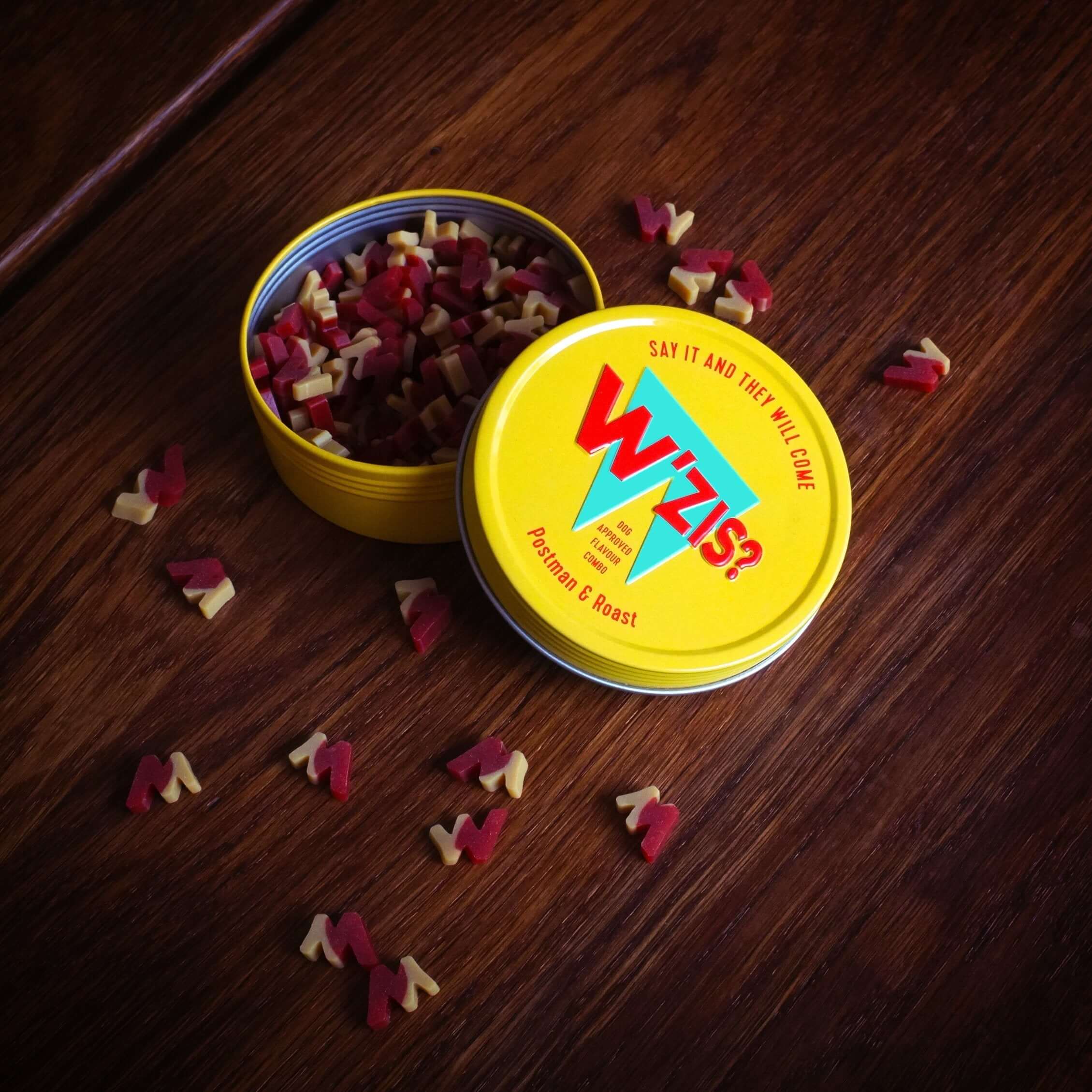 W'ZIS smoky vegan dog treats with sweet potato and tomato