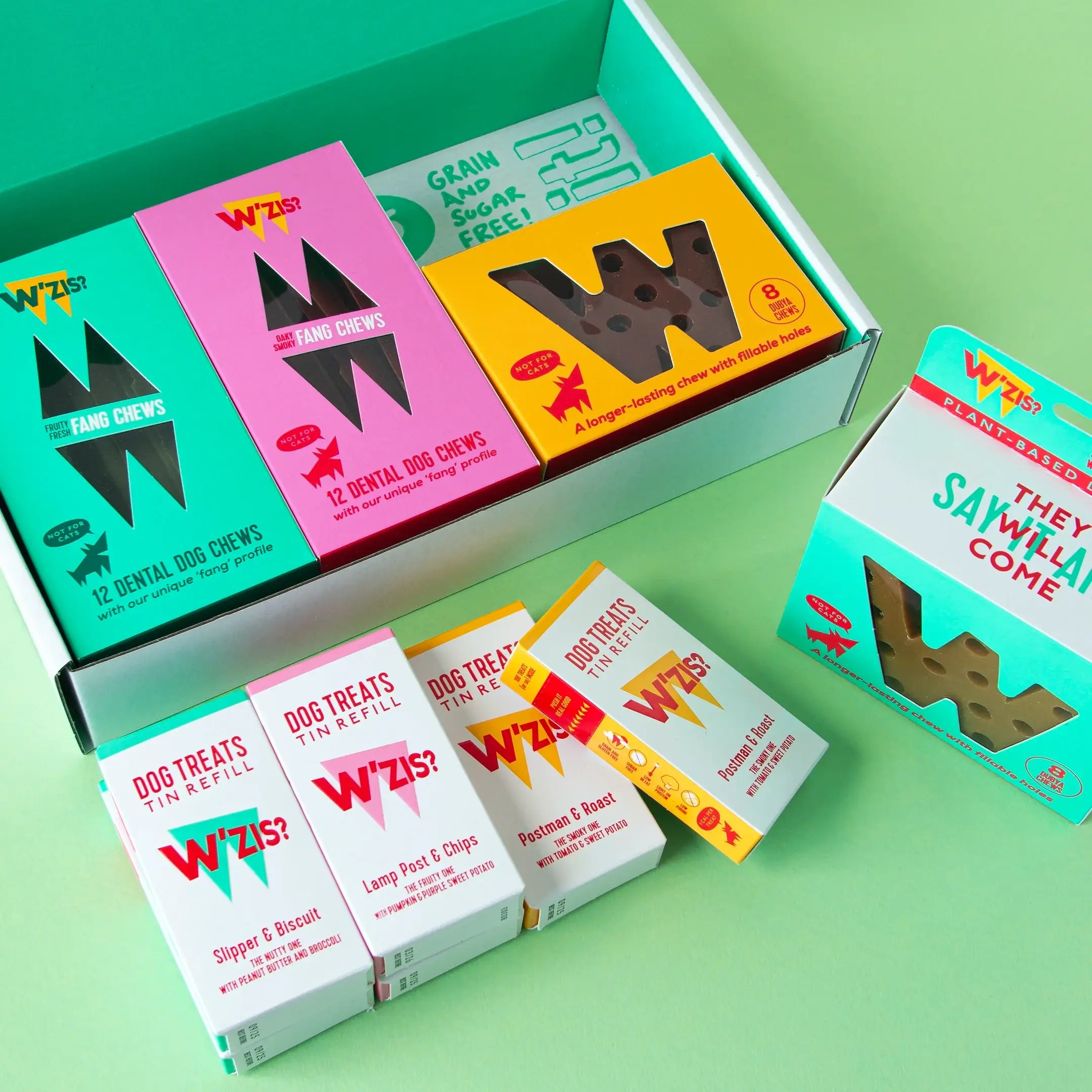 The Big W huna Bundle Vegan Dog Treats W ZIS