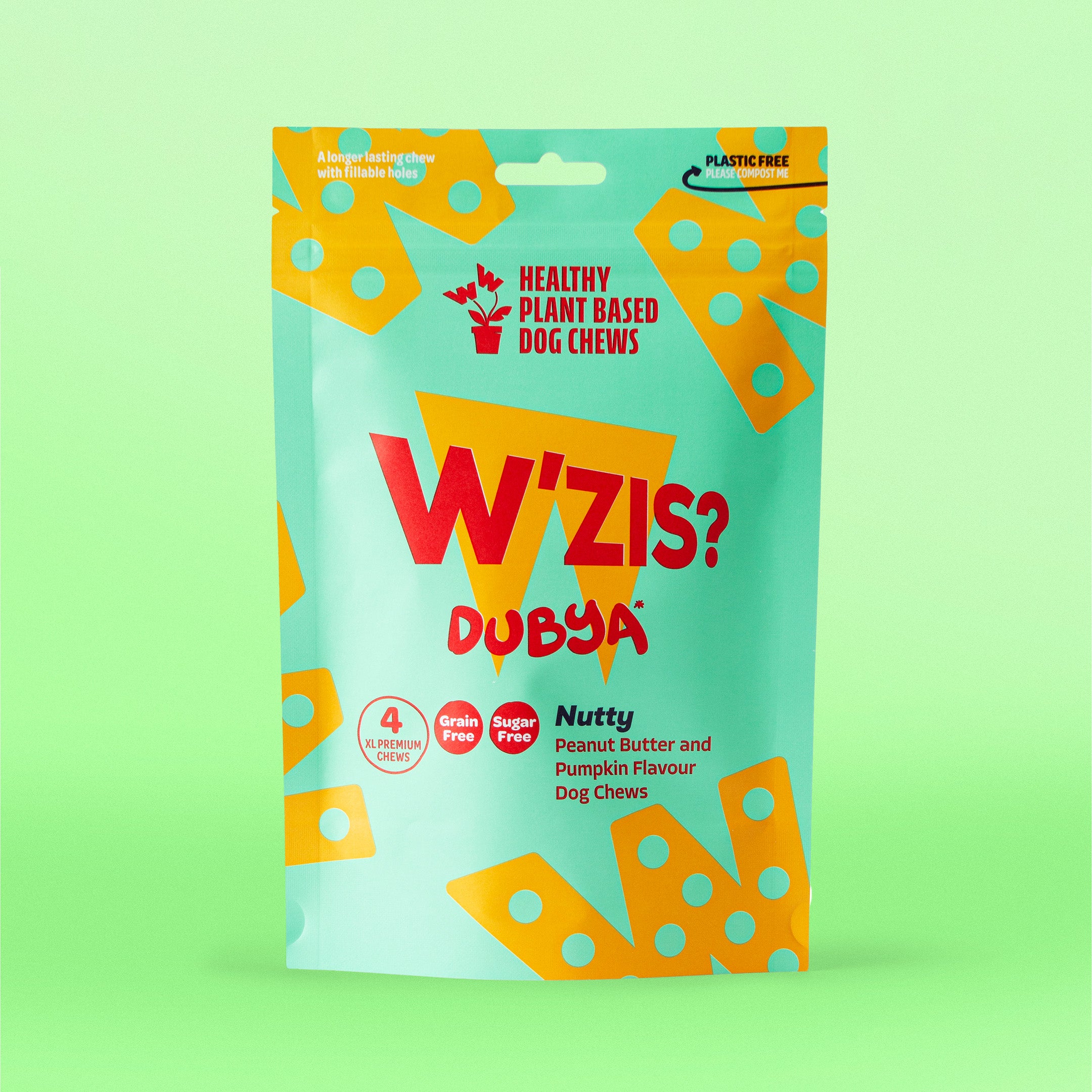 Nutty Dubya Chew Pouch (4 chews)