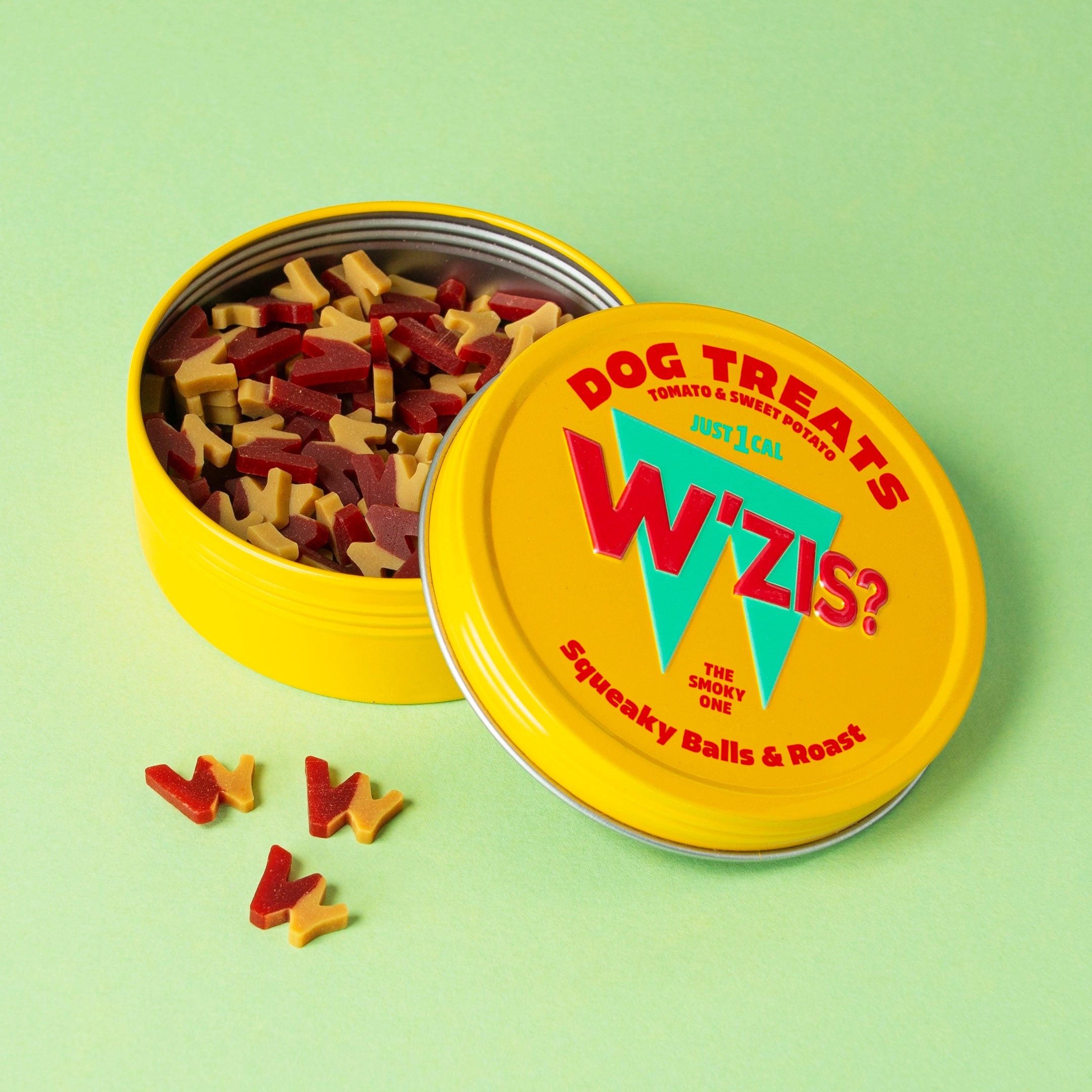 Squeaky Balls & Roast Tin of Dog Treats